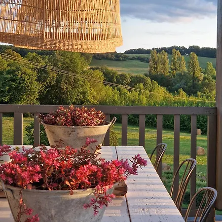 Maison Colline - With Pool And Stunning View فيلة Saint-Étienne-de-Villeréal
