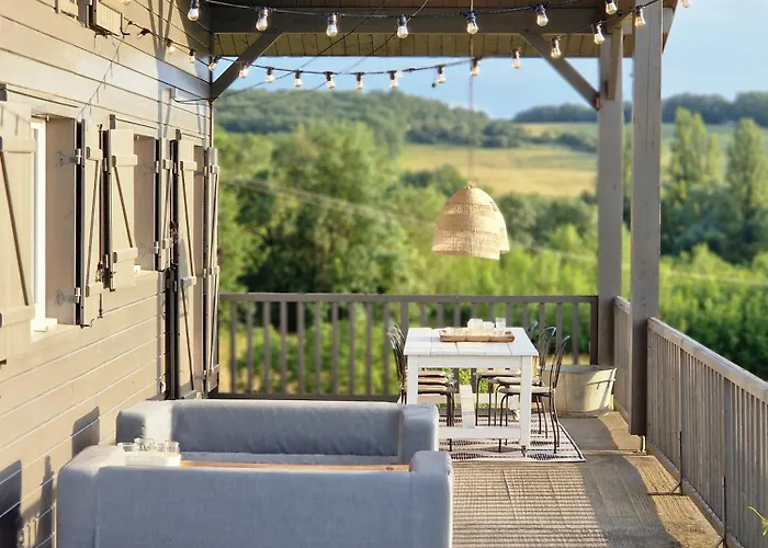 호텔 Maison Colline - With Pool And Stunning View