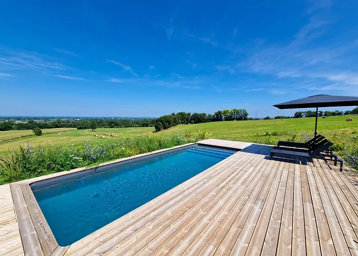 호텔 Maison Colline - With Pool And Stunning View *